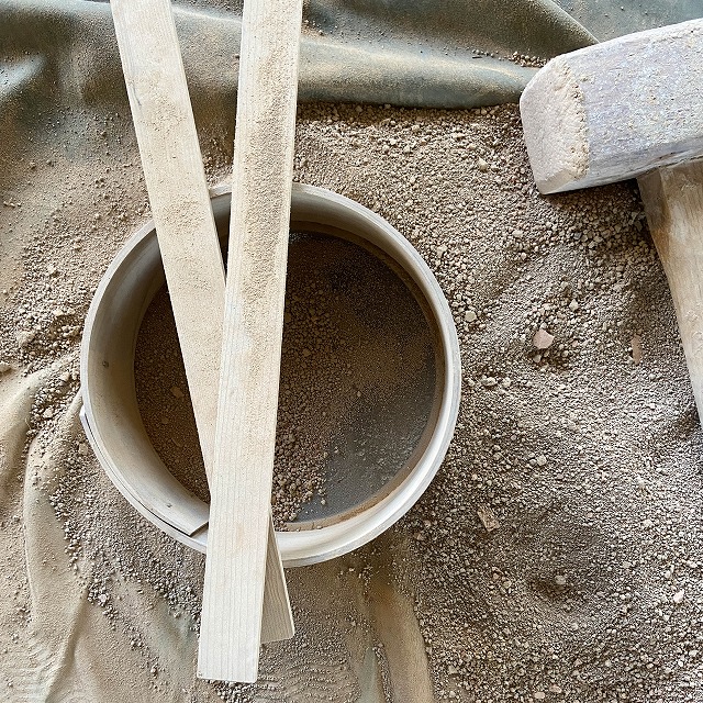 粘土を作る