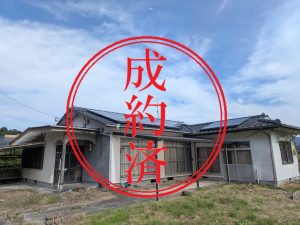 【成約済】No.266【大口校区/4DK/昭和50年築/400万】「田んぼの端のポツッと一軒家」:伊佐市空き家バンク