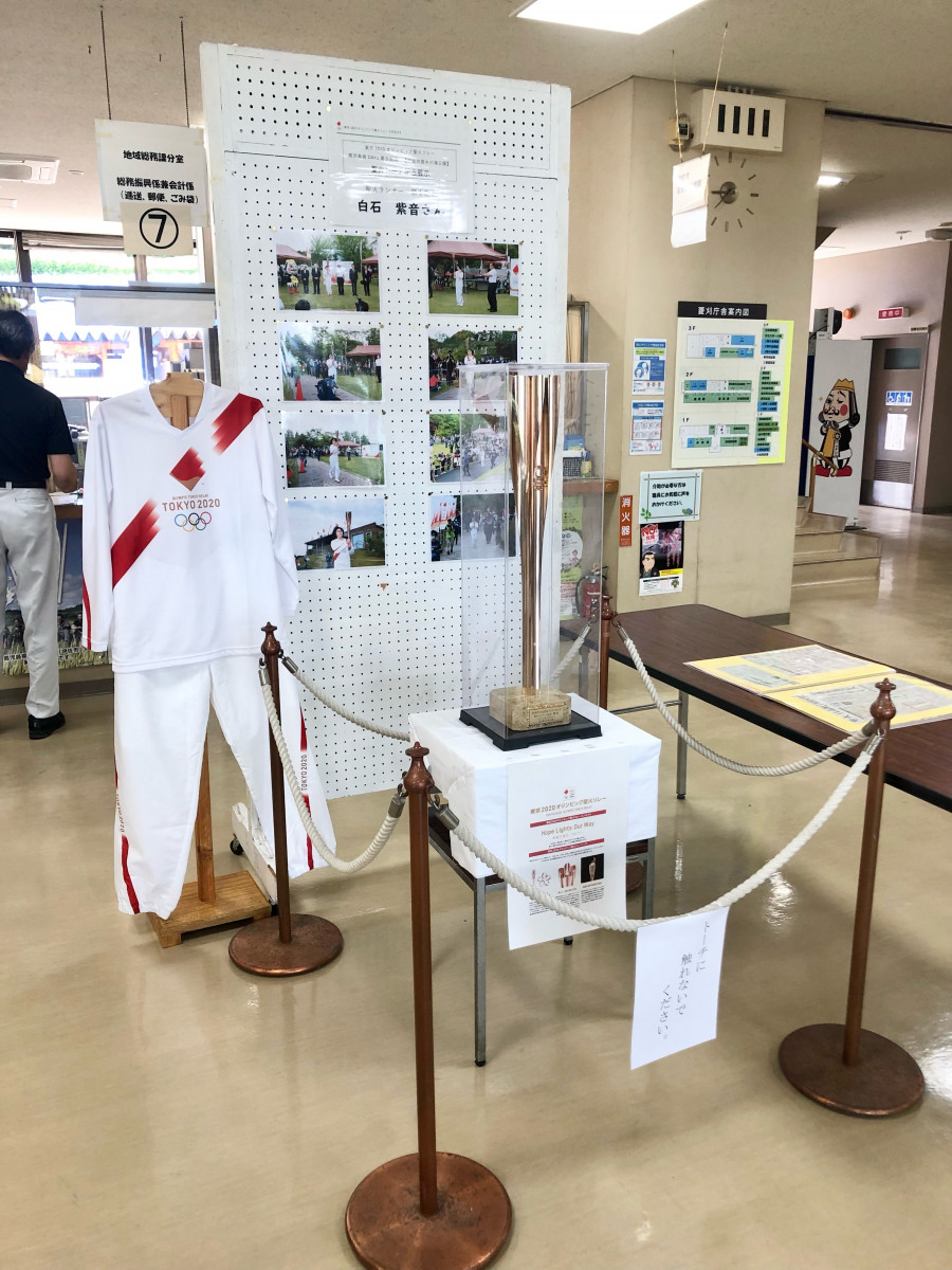 「東京2020オリンピック」聖火トーチの展示について