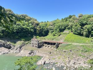 【３/12（水）更新】曽木発電所遺構の状況 – 水没中 –