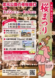 忠元公園の桜 2025 ー 今シーズン終了 ー